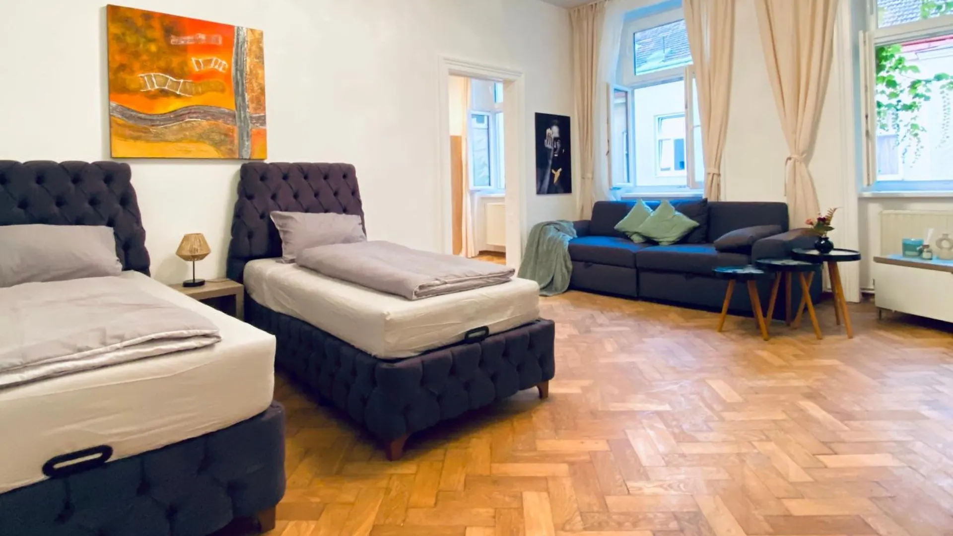 Stylish 2Br Apt Prime Location By Westbahnhof Bécs